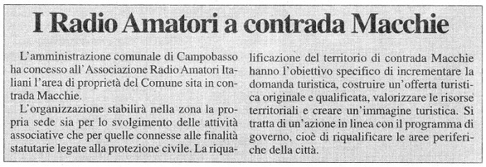Il Quotidiano Campobasso 06-11-2007